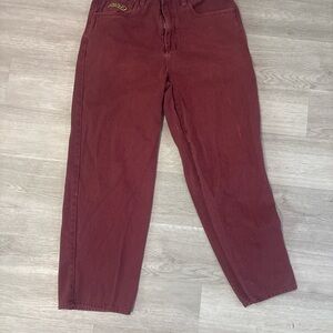 Men’s Monet  Burgundy Jeans